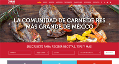 Desktop Screenshot of carnemexicana.org